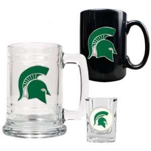  Michigan State Spartans 15oz Tankard, 15oz Ceramic Mug and 
