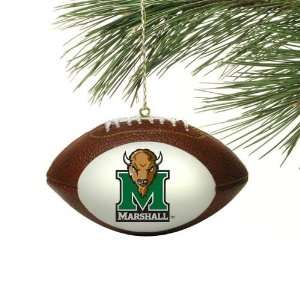 Marshall Thundering Herd Mini Football Christmas Ornament 