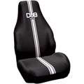 Integrated Solid Black Bucket Seat Covers (Set of 2)  Overstock