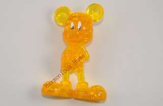 Disney Mickey Mouse 3D Crystal Puzzles 45Pcs (Yellow)  