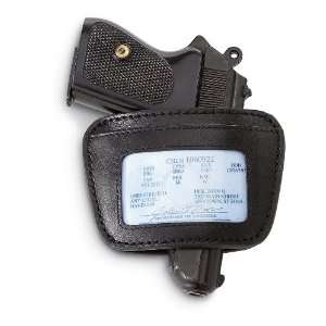  : Belt Slide Holster with Permit Holder 9 mm / .45: Sports & Outdoors