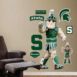    NCAA Michigan State Spartans Mascot Fat Head: Sports & Outdoors