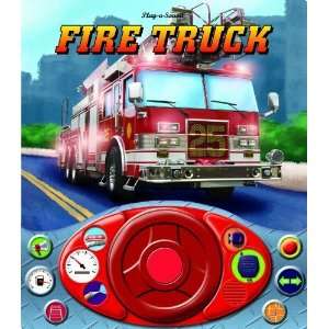  Fire Truck Steering Wheel Sound Book [Board book]: Editors 
