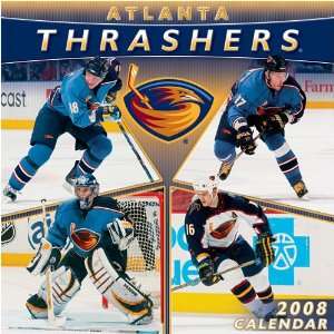  Atlanta Thrashers 12 x 12 2008 NHL Wall Calendar Sports 
