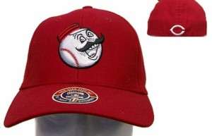 Cincinnati Reds Throwback Closer Flex Fit Hat (by Twins  