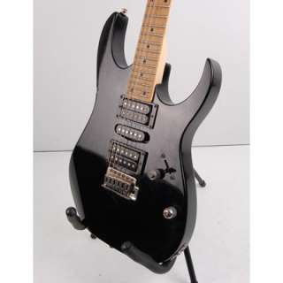   Maple neck Black Electric 6 String Guitar Great Beginner  
