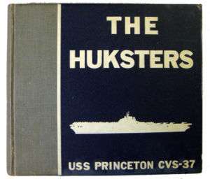 USS Princeton CVS 37 1954 55 Cruise Book original  