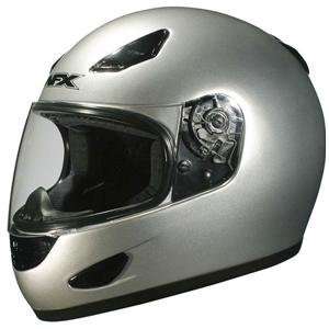  AFX FX 20 Solid Helmet   Medium/Silver: Automotive