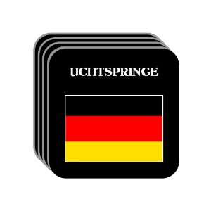  Germany   UCHTSPRINGE Set of 4 Mini Mousepad Coasters 