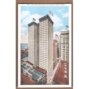    Postcard Adams Express Building New York City 