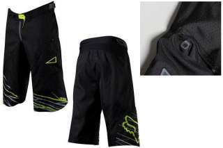 2012 Fox Demo Black/Green Baggy Cycling bike Shorts all sizes  