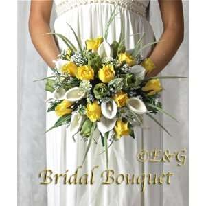   Wedding Package Bridal Bridesmaid Groom Corsage silk flowers Arts