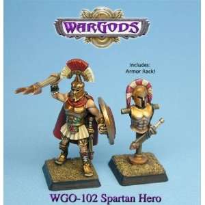    Wargods Of Olympus Spartan Hero and Armor Rack Toys & Games