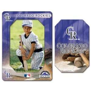  MLB Colorado Rockies Magnet   Die Cut Vertical Sports 
