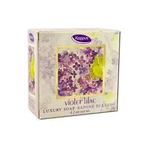  Kappus Soap Violet Lilac Soap   4.2 Oz, 3 Pack Beauty