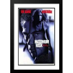 Maximum Risk 32x45 Framed and Double Matted Movie Poster   Style B 