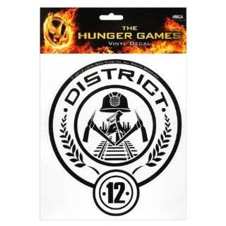 The Hunger Games Movie District 12 Laptop Decals