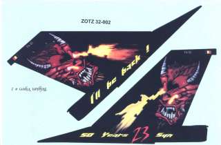 Decals 1/32 Zotz F 16 BELGIAN VIPERS #2 *MINT*  
