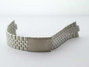 Seiko Stainless Steel 21mm Deployment Watch Band 6 1/4  