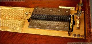 Huge Antique Polyphon Music Box. 78 Notes Double Comb.  