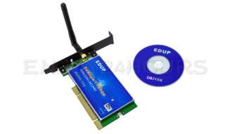 PCI 54Mbps 802.11b /g WiF Wireless LAN Card Adapter 54M  