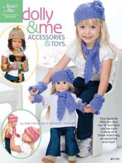 Crochet Patterns Matching Accessories Girls 18 Dolls  