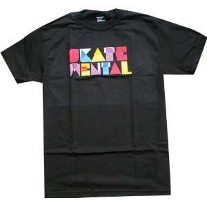    Skate Mental T Shirt Paper Block [Large] Black