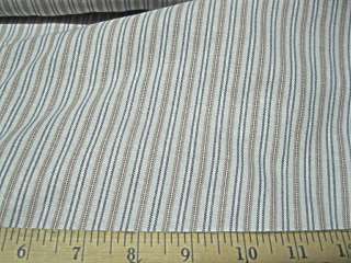 Discount Fabric Chambray Cotton Shirting Stripe 64 wide REM27  