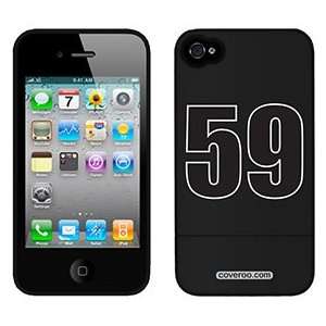 Number 59 on Verizon iPhone 4 Case by Coveroo  Players 