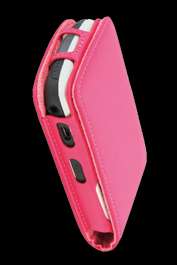 Orbyx BlackBerry Curve 8520 and 9300 Pink Leather Flip Case   Tesco 