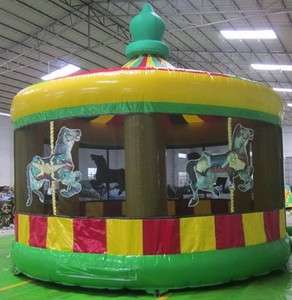   Jumping House Carousel Bounce Moonwalk Bouncers Jumper Party Fair