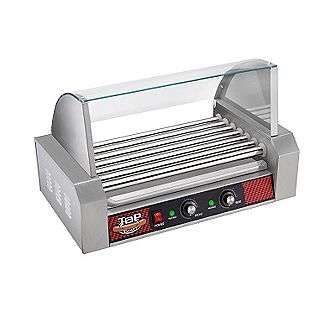 TOP DAWG Commercial Seven Roller Hot Dog Machine With Cover  Great 
