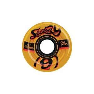 Sector 9 9 Ball 78a 65mm Clear Yellow Skate Wheels Sports 