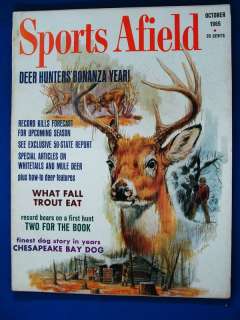 Vintage October 1965 Sports Afield  