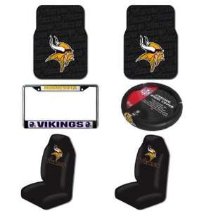   Mats, Seat Covers, Steering Wheel Cover and Chrome License Plate Frame