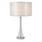   Lighting Table Lamp with Clear Glass   Finish Antique nickel