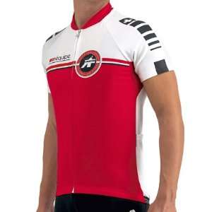   Equipe Short Sleeve Cycling Jersey   Red   90.122.4