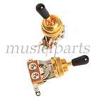 Golden High Quality 3 Way Electric Guitar Toggle Switch  