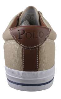 Polo by Ralph Lauren Mens Shoes Vaughn Canvas Khaki 8161172240NN 