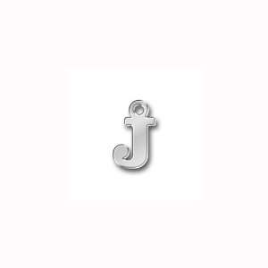  Charm Factory Pewter Letter J Charm: Arts, Crafts & Sewing