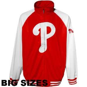  Majestic Philadelphia Phillies Red White Big Sizes Full 