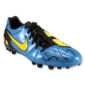  Icons Wayne Rooney Signed Blue Cleats