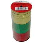 JAM Paper Red with Gold Christmas Tree Curling Ribbon Eggs   100 eggs 
