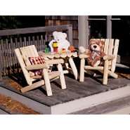 Cedar Looks Junior Log Patio Chair at 