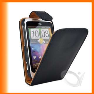 For HTC Wildfire S Black Mesh Orange Silicone Combo Case with Screen 