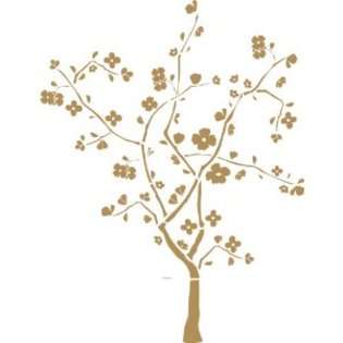 RoomMates RMK1165GM Cherry Blossom Tree Peel And Stick Wall Decal at 