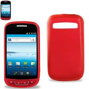  Gummy Case Protector Cover PC+TPU Samsung Admire R720 Red 