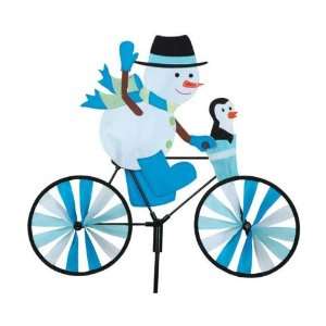  20 inch Snowman Bicycle Spinner   (Wind Garden Products 