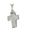 DDI Crystal Cross Pendant on Snake Chain(Pack of 3)
