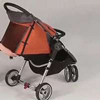 Baby Jogger 2011 City Mini Single Stroller   Orange/Grey   Baby 